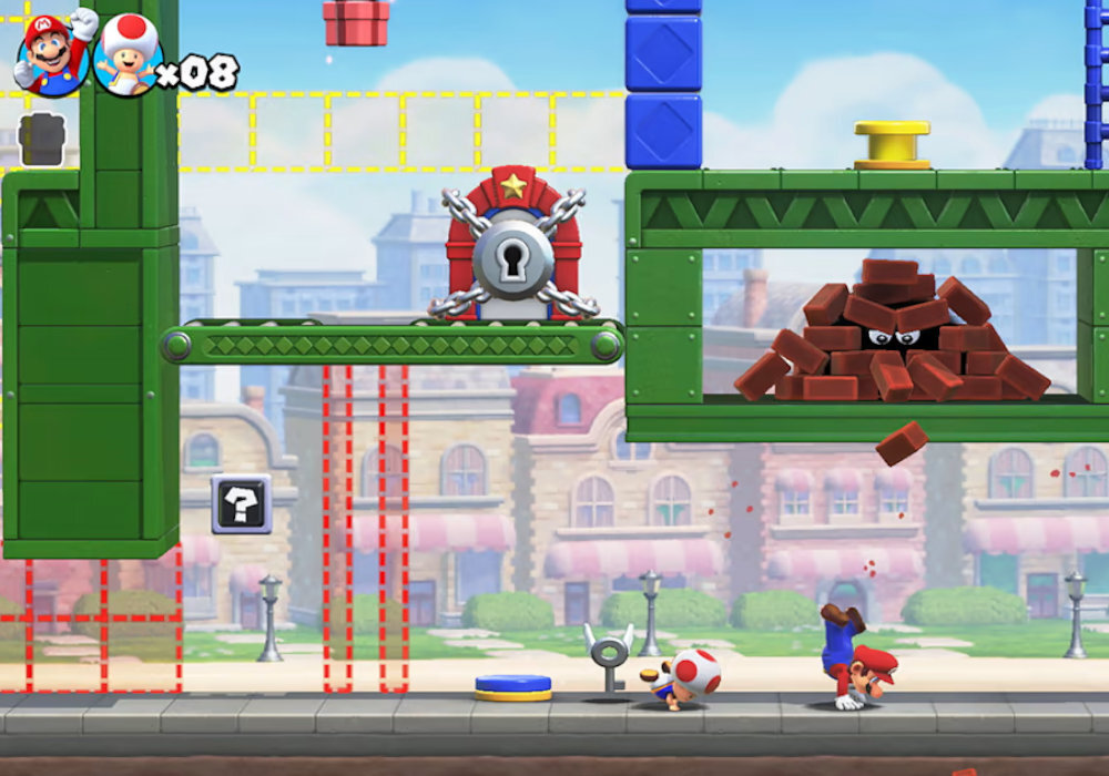 Mario vs. Donkey Kong Gra NINTENDO SWITCH zabawa przygoda łamigłówki platformowa