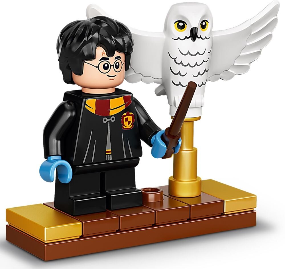 LEGO 75979 Harry Potter Hedwiga klocki elementy zabawa łączenie figurki akcesoria figurka zestaw
