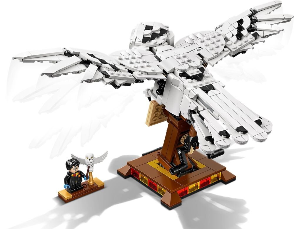 LEGO 75979 Harry Potter Hedwiga klocki elementy zabawa łączenie figurki akcesoria figurka zestaw