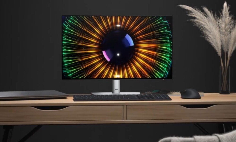 Monitor DELL UltraSharp U2424HE 23.8 1920x1080px IPS 120Hz obraz jakość rozdzielczość kolory