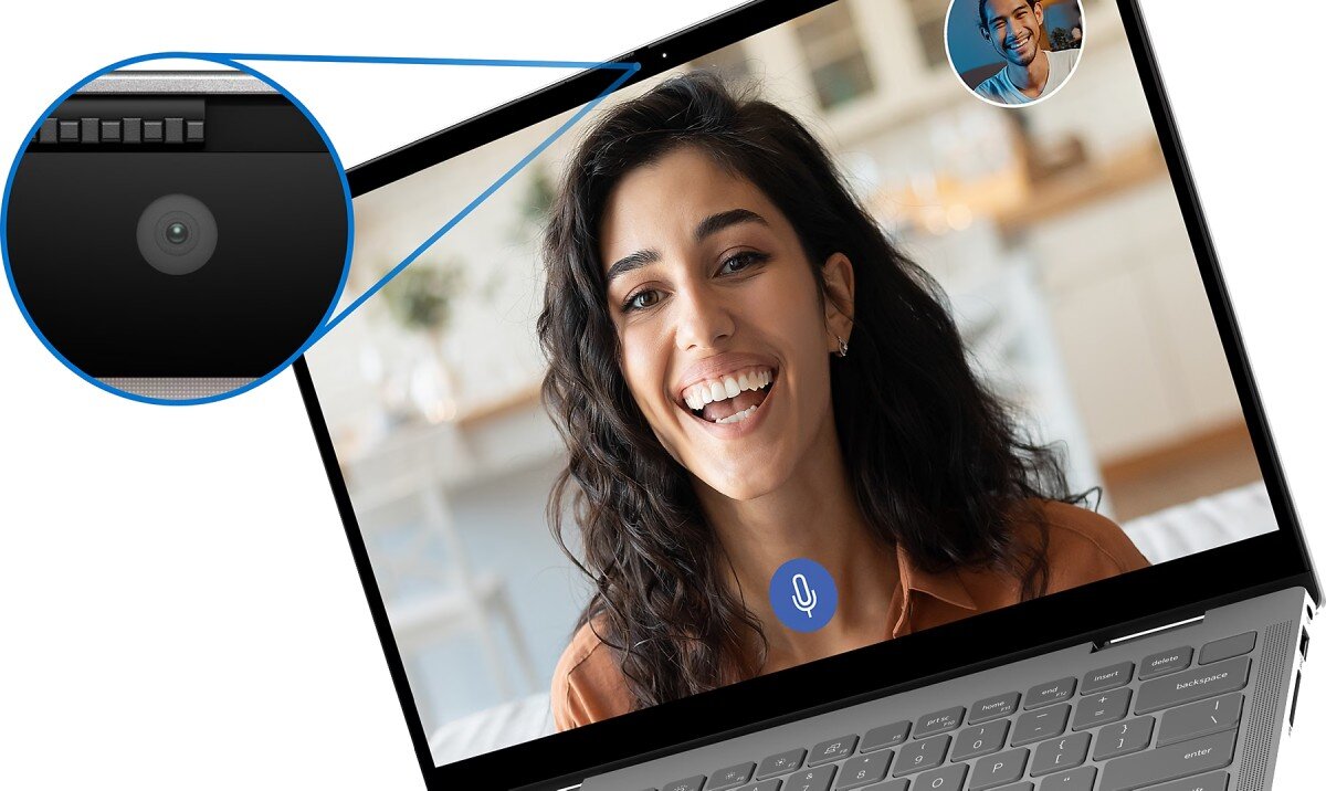 Laptop DELL Inspiron 7430-9966 14 i7-1355U 16GB RAM 512GB SSD Windows 11 Home ergonomia klawiatura osłona kamery obudowa czytnik