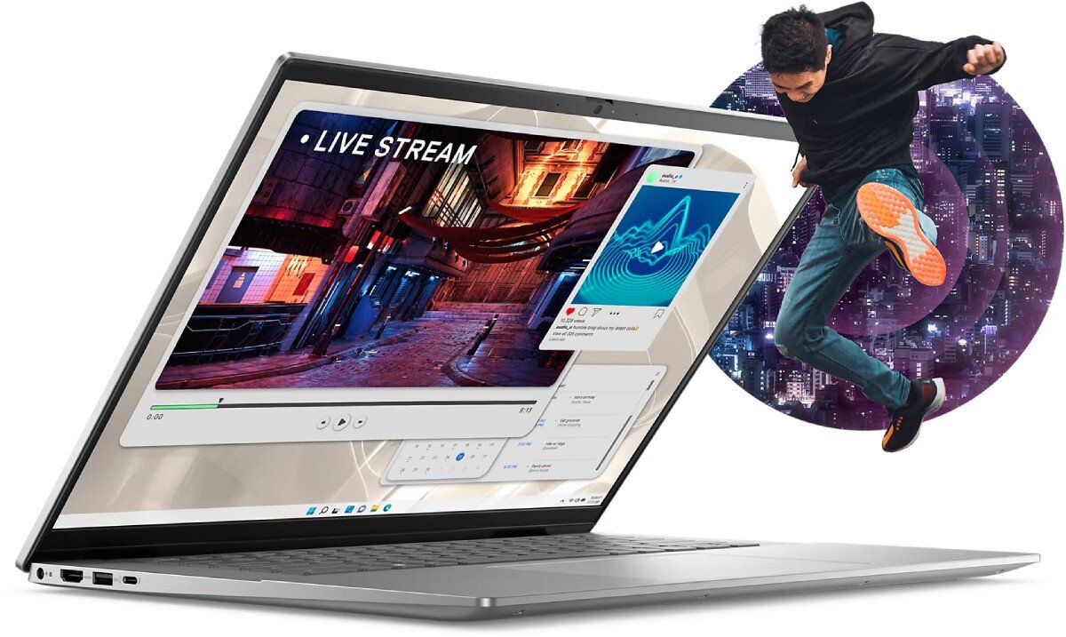 Laptop DELL Inspiron 5630-3383 16 i5-1340P 16GB RAM 512GB SSD GeForce RTX2050 Windows 11 Home podzespoły procesor pamięć dysk