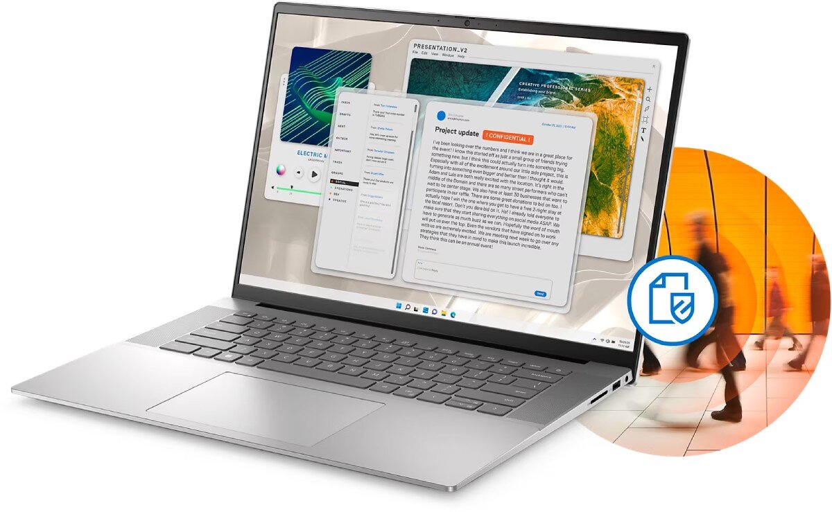 Laptop DELL Inspiron 5630-3383 16 i5-1340P 16GB RAM 512GB SSD GeForce RTX2050 Windows 11 Home wyświetlacz obraz jakość