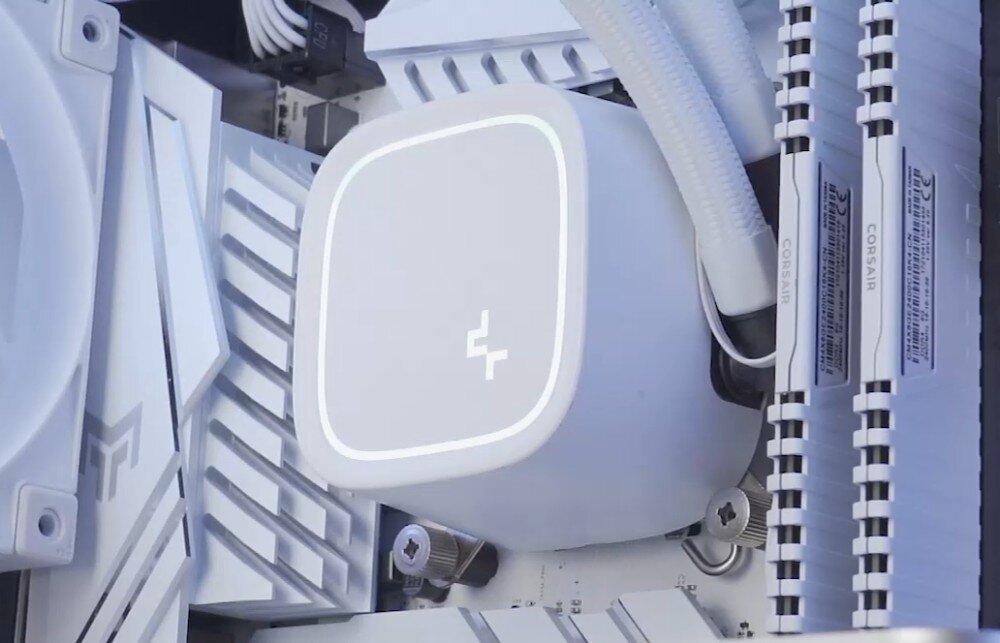 Chłodzenie wodne DEEPCOOL LE520 Biały opis