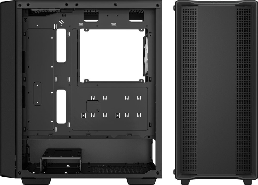 Obudowa DEEPCOOL CC560 V2 Czarny wnęki na dyski zatoki filtr magnetyczny miejsce na kable