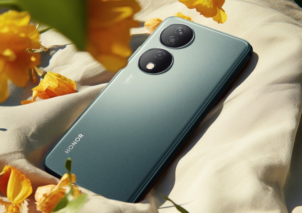 Smarfon HONOR X6A ekran bateria aparat procesor ram pamięć pojemność rozdzielczość zdjęcia filmy opis dane cechy blokady system łączność wifi bluetooth obudowa szkło odporność porty muzyka transfer sieć przekątna matryca waga czujniki oled amoled ips