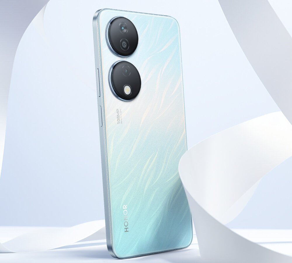 Smarfon HONOR X6A ekran bateria aparat procesor ram pamięć pojemność rozdzielczość zdjęcia filmy opis dane cechy blokady system łączność wifi bluetooth obudowa szkło odporność porty muzyka transfer sieć przekątna matryca waga czujniki oled amoled ips