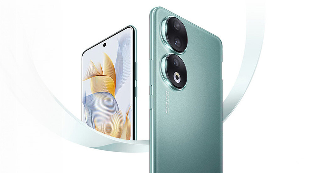 Smarfon HONOR 90 ekran bateria aparat procesor ram pamięć pojemność rozdzielczość zdjęcia filmy opis dane cechy blokady system łączność wifi bluetooth obudowa szkło odporność porty muzyka transfer sieć przekątna matryca waga czujniki oled amoled ips