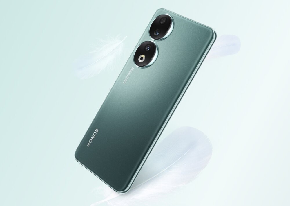 Smarfon HONOR 90 ekran bateria aparat procesor ram pamięć pojemność rozdzielczość zdjęcia filmy opis dane cechy blokady system łączność wifi bluetooth obudowa szkło odporność porty muzyka transfer sieć przekątna matryca waga czujniki oled amoled ips