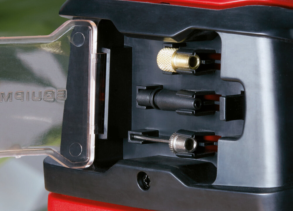 Kompresor hybrydowy EINHELL Pressito 4804020460 pompka wysokocisnieniowa funkcja pompy niskocisnieniowej ssanie niskocisnieniowe 3-czesciowy zestaw adapterow do pompowania