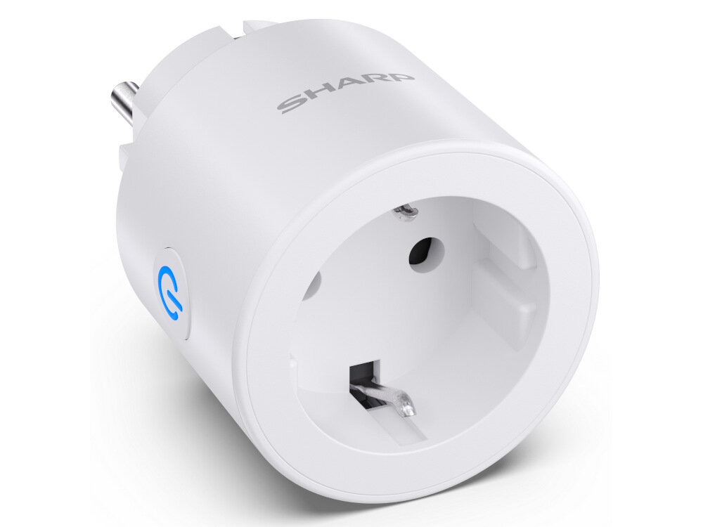 Inteligentne gniazdko SHARP WI-FI PH01EW planowane wlaczanie sie urzadzen scenariusze aktywacji za pomoca aplikacji inteligentny dom funkcja harmonogramu okreslone dni i godziny wlaczania i wylaczania sie urzadzen