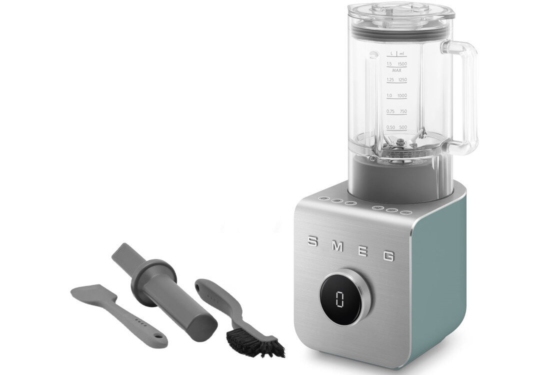 Blender kielichowy SMEG BLC02EGMEU (Wysokoobrotowy) zestaw akcesoria komplet wyposażenie