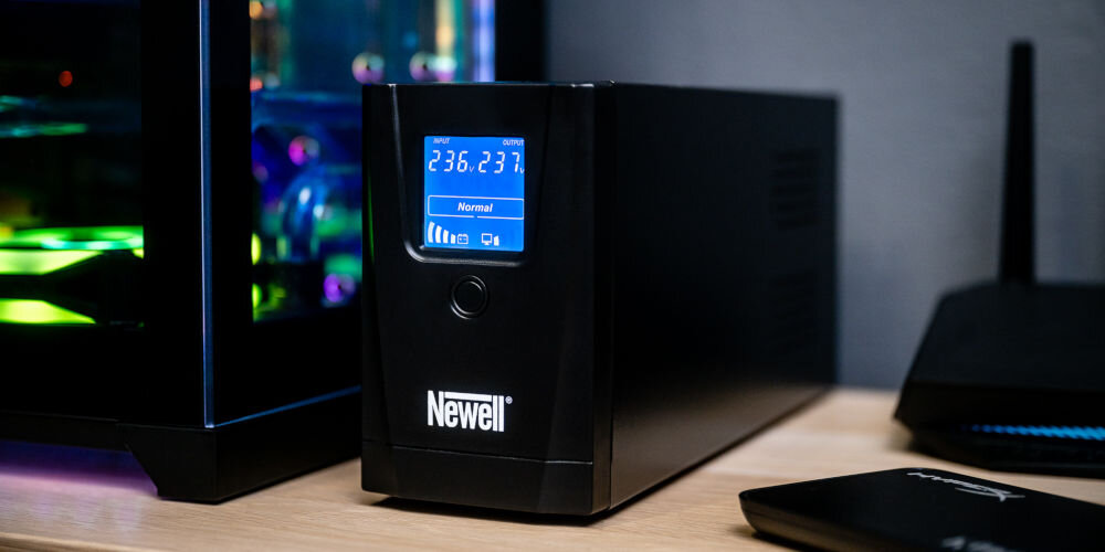 Zasilacz Newell Force Li-600 ekran lcd power manager II spokoj pewnosc