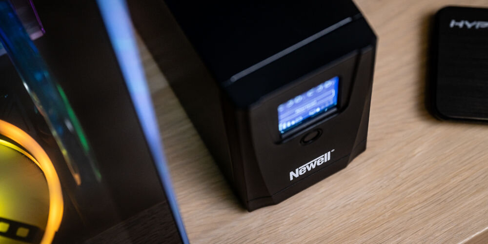 Zasilacz Newell Force LI-1000 ekran lcd power manager II spokoj pewnosc