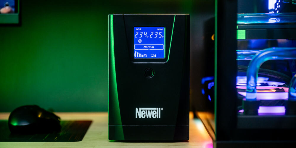 Zasilacz NEWELL Force LI-1500 2 wbudowane akumulatory 9ah 20minut przeciwprzepieciowe