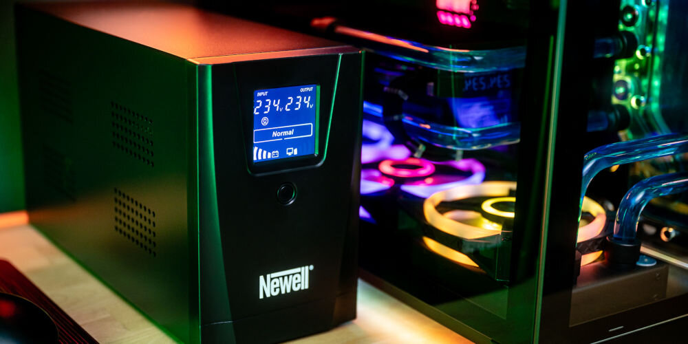 Zasilacz NEWELL Force LI-1500 ekran lcd power manager II spokoj pewnosc