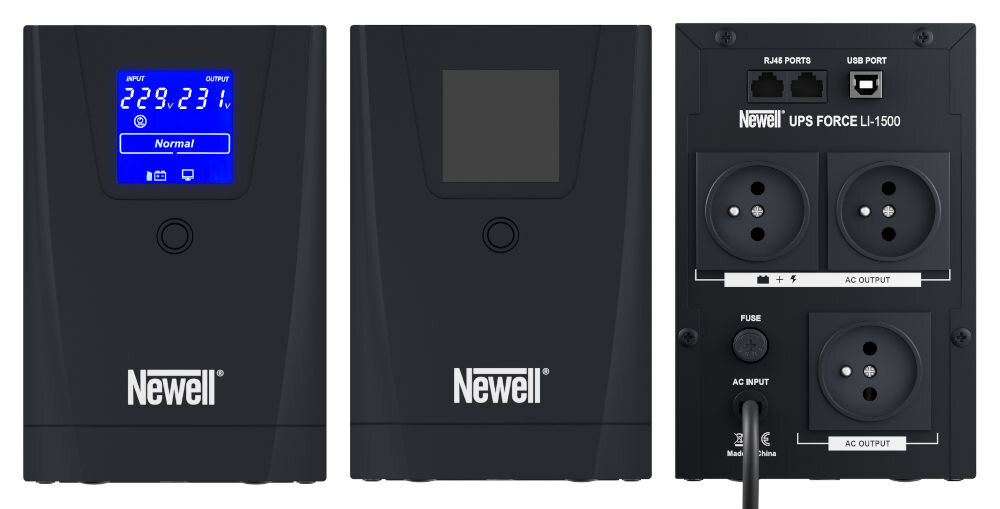 Zasilacz NEWELL Force LI-1500 komfort funkcje kompaktowość stabilność
