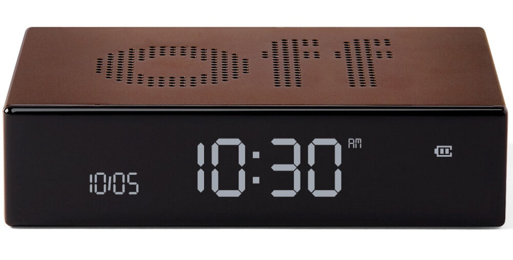 Budzik LEXON Flip Premium  - drzemka