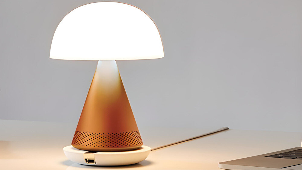 Lampa LED Lexon Mina Audio L - ładowanie