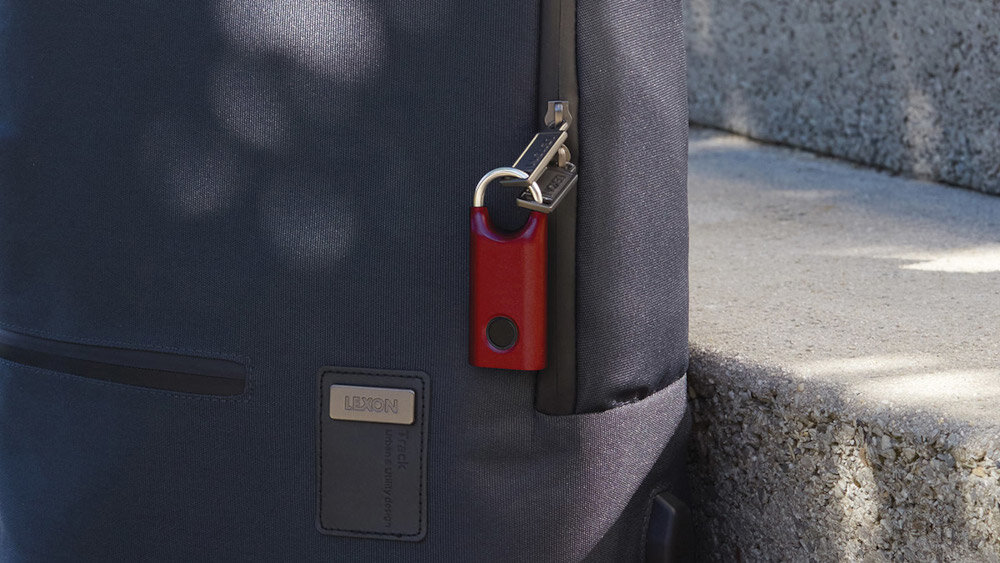 Kłódka na odcisk palca Lexon  - wykonanie