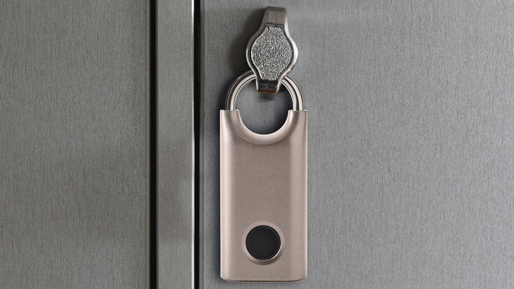 Kłódka na odcisk palca Lexon  - wykonanie