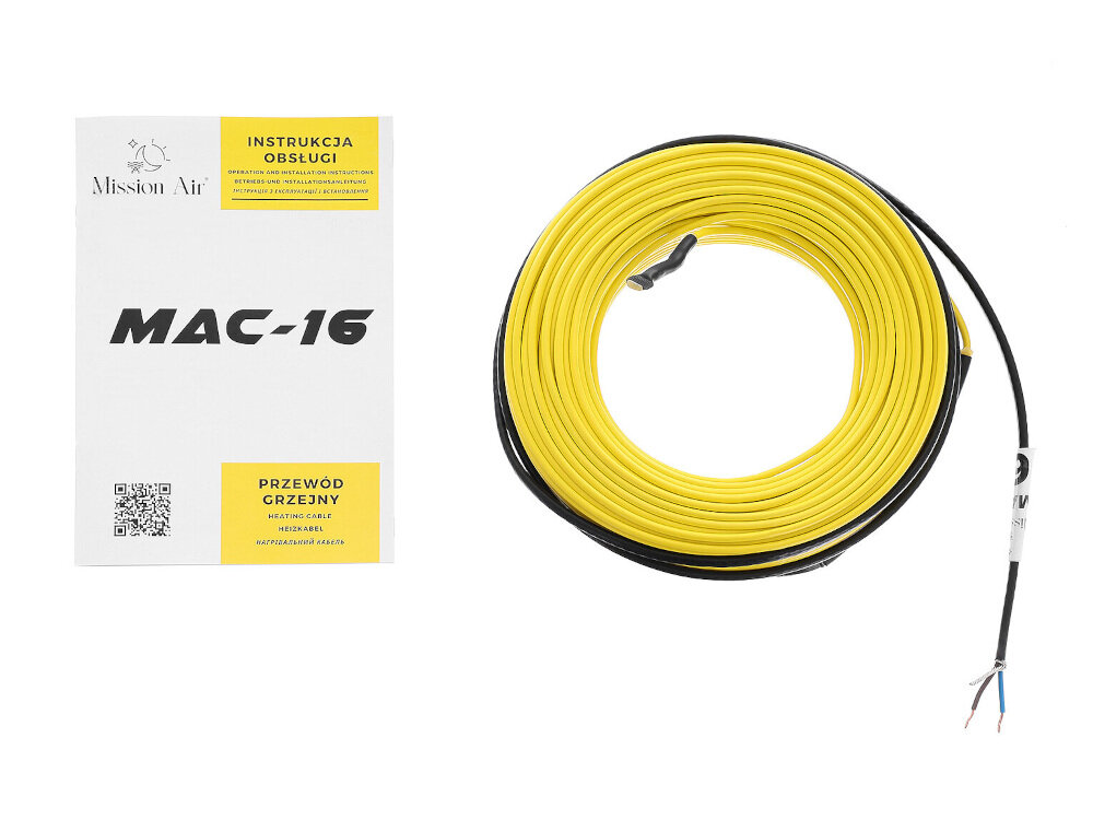 Kabel grzewczy MISSION AIR MAC-16 44 m