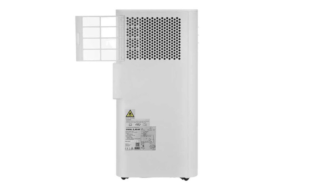 KLIMATYZATOR MISSION AIR Cool tryb osuszania usuwanie wilgoci przepływ powietrza wszechstronny 60 litrów usuwanie wilgoci