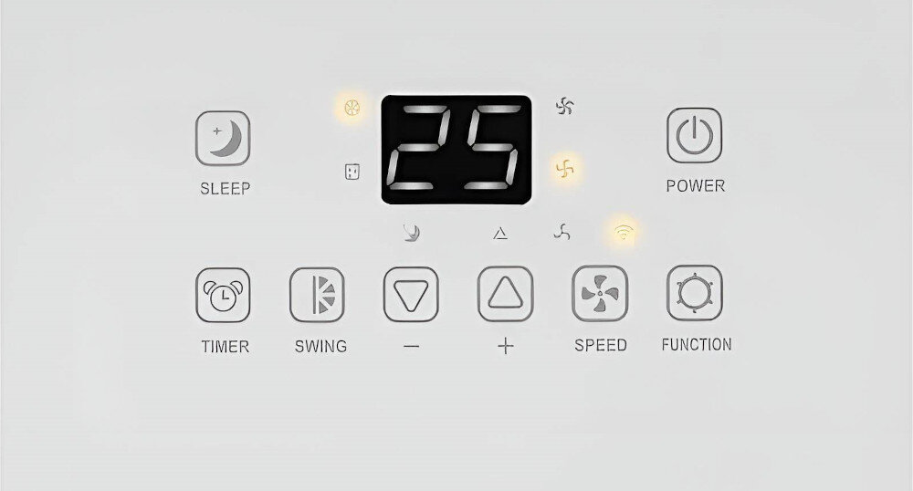 KLIMATYZATOR MISSION AIR Cool Regulacja prędkości wentylatora 3 poziomy automatyczny dobór komfort