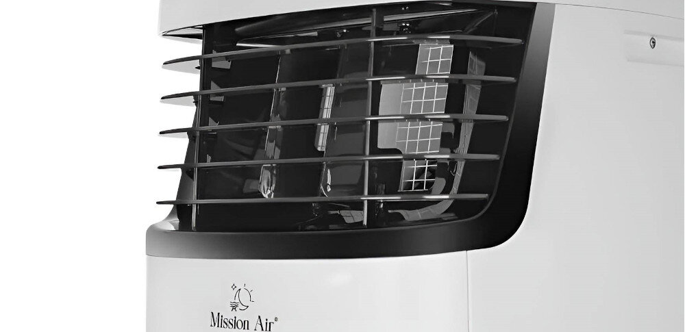 KLIMATYZATOR MISSION AIR BREEZ cicha praca do biura 65 db głośność bez zakłóceń