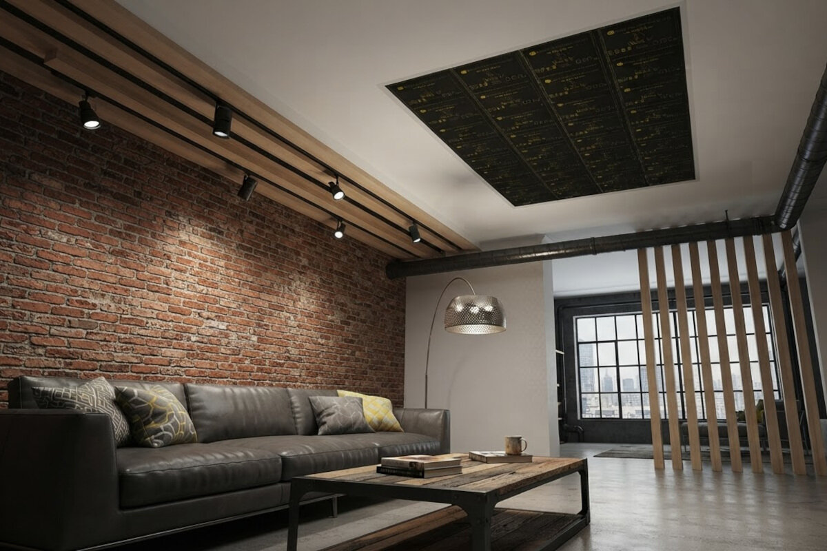 Folia grzewcza na podczerwień MISSION AIR Black Gold PTC 160W-m2 2.5m² szer. 50cm + regulator Gemini Biały Wi-Fi