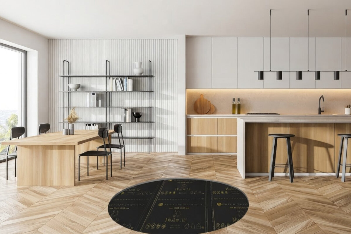 Folia grzewcza na podczerwień MISSION AIR Black Gold PTC 160W-m2 2.5m² szer. 50cm + regulator Gemini Biały Wi-Fi