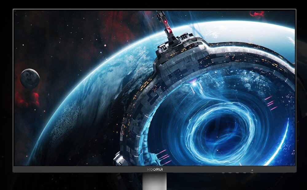 Monitor KOORUI GN10 27 2560x1440px 240Hz 1 ms ochrona wzroku timer stoper