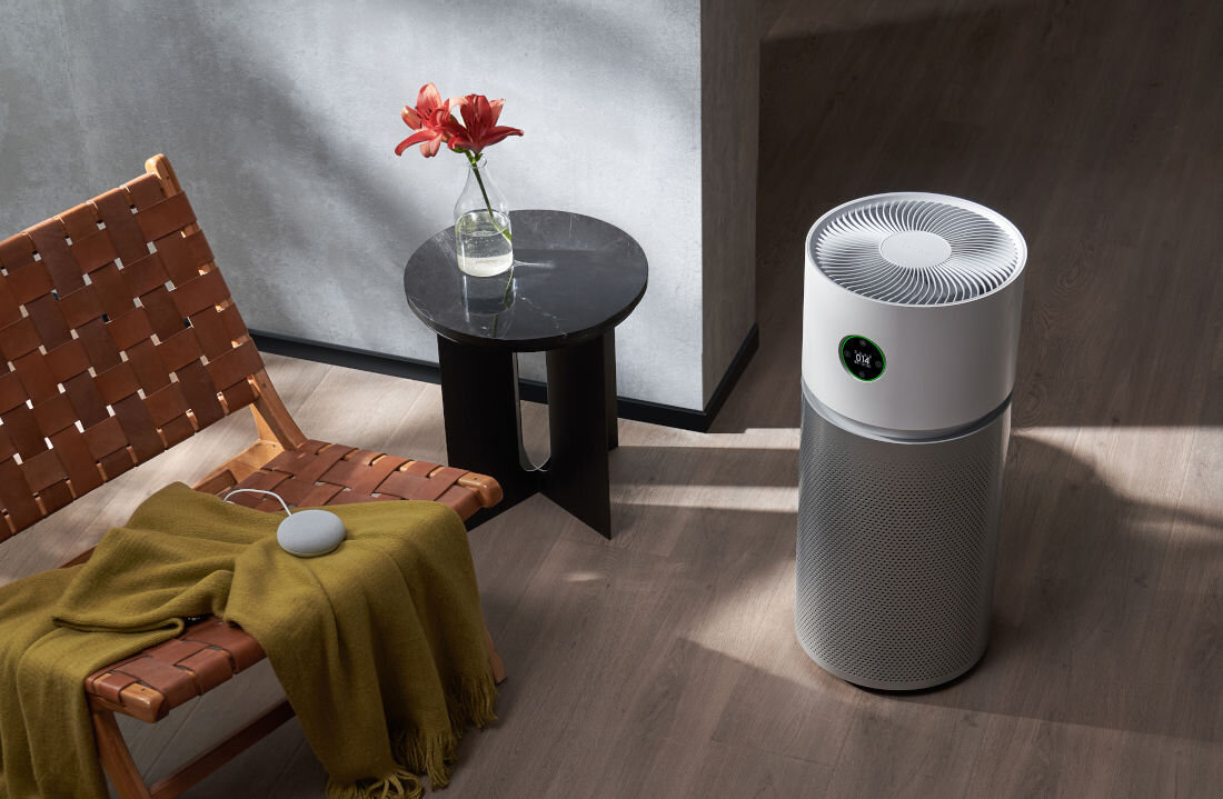 Oczyszczacz powietrza XIAOMI Smart Air Purifier Elite tryb automatyczny czujnik PM2,5/PM10 cząstki gruboziarniste cząstki drobne ekran OLED wskaznik temperatury wskaznik wilgotnosci