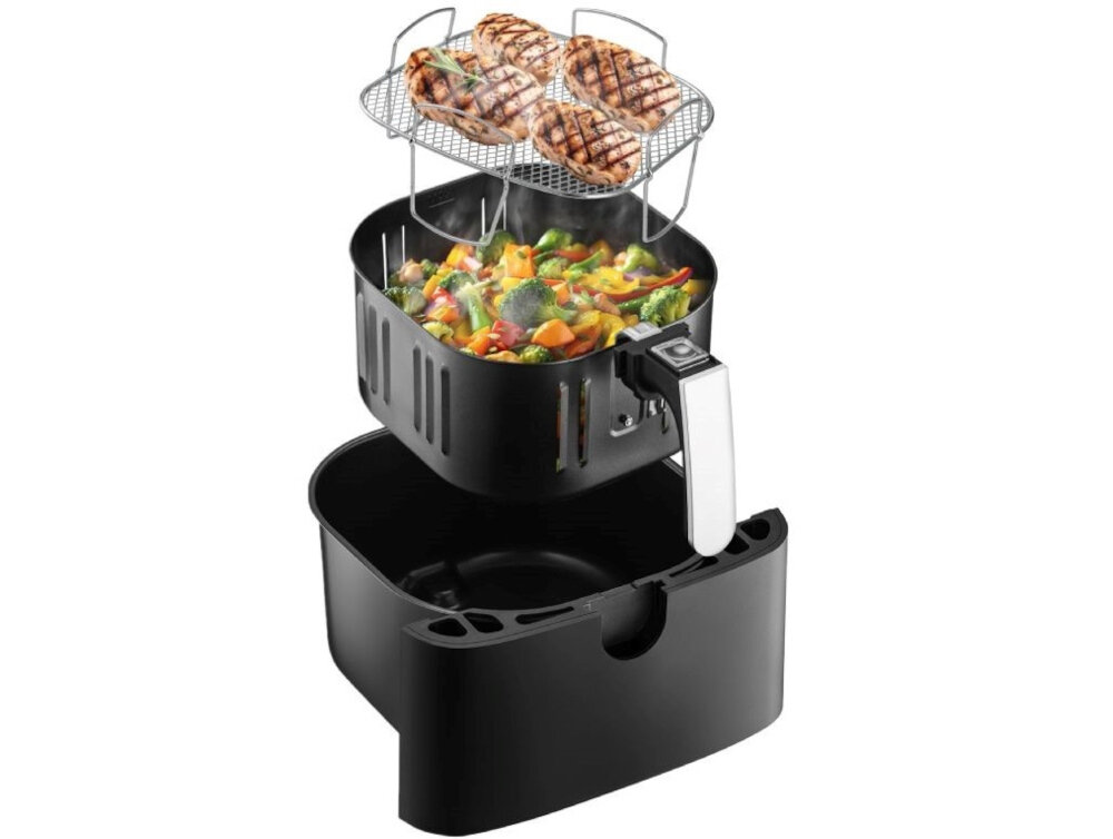 Frytkownica beztłuszczowa MOZANO Master Air Fryer Kratka grillowa możliości gotowanie różnorodność