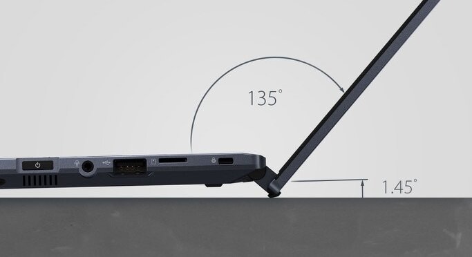 Laptop ASUS ExpertBook B5402CBA - Zawias ErgoLift