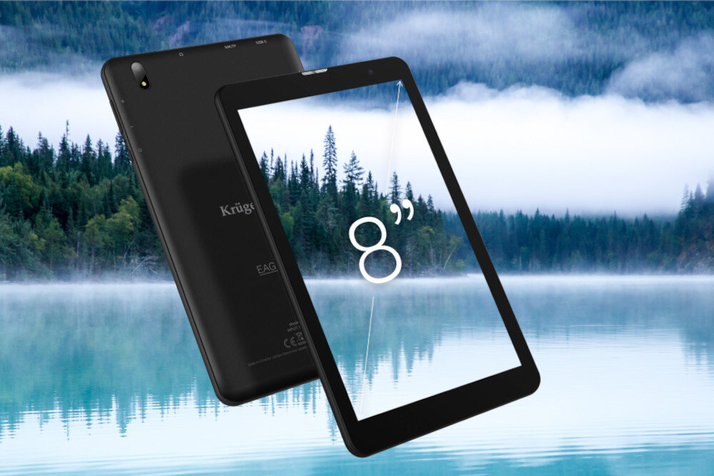 Tablet KRUGER&MATZ EAGLE 806.1 Ekran 8-calowy wyświetlacz IPS 1280x800 px 16:10