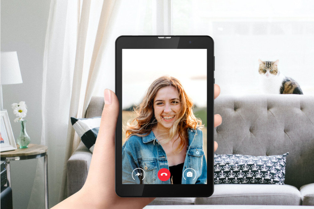 Tablet KRUGER&MATZ EAGLE 806.1 dwóm slotom na karty SIM modemowi 4G LTE Wi-Fi Bluetooth 5.0