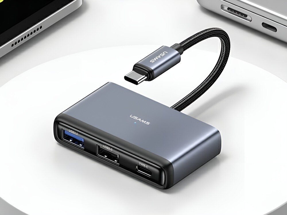 Hub USAMS SJ627HUB01
            hub adapter technologia gadżet laptop komputer