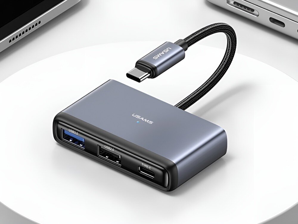 Hub USAMS SJ628HUB01
            hub adapter technologia gadżet laptop komputer