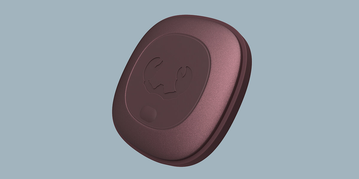 Lokalizator FRESH N REBEL Smart Finder TAG z obsługą APPLE FIND MY (3 szt.) - pochylony smartfinder - czas dzialania, czas pracy, stan baterii, aplikacja znajdz, wymienna bateria