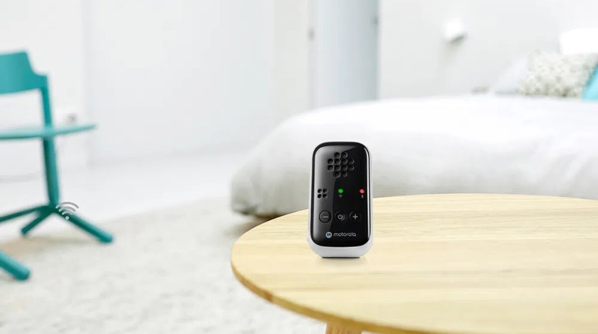 Niania elektroniczna Motorola PIP10, czysty dźwięk bez zakłóceń, technologia DECT