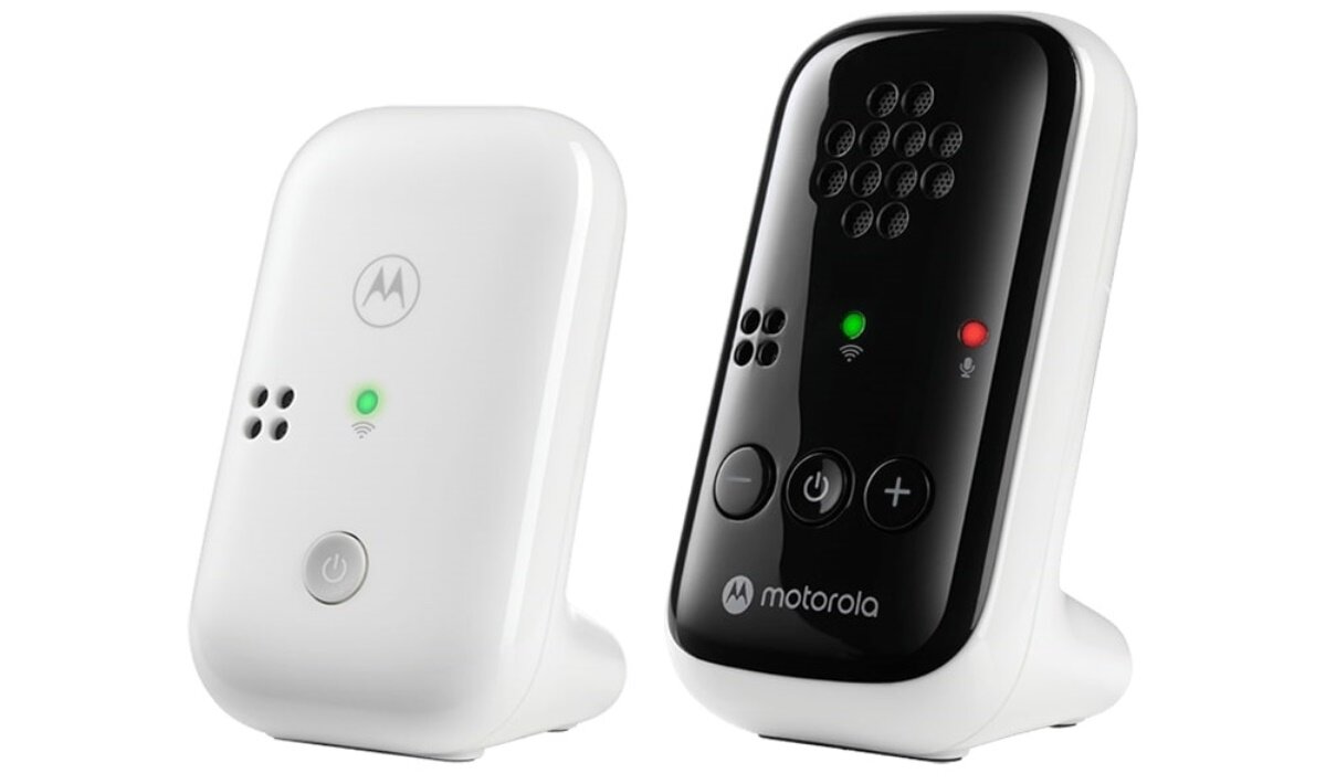 Przenośna jednostka rodzica, zasilana bateriami, niania elektroniczna Motorola PIP10