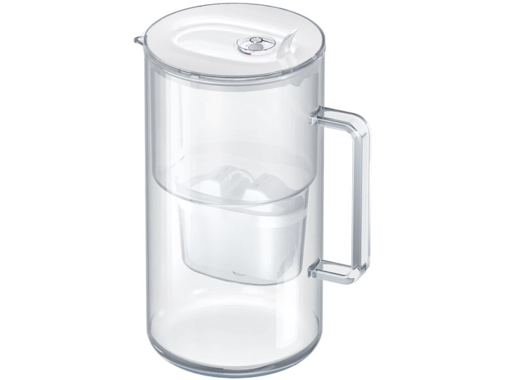 Dzbanek filtrujący AQUAPHOR Glass 2.5 l + Wkład Maxfor+ MG dzbanek pokrywka filtr w dzbanku uchwyt okrągły kształt wysoka jakość szkła wolnego od kadmu i ołowiu bezpieczny wybór stabilny okrągły kształt niska waga 1,3 kg łatwe przenoszenie i użytkowanie ekologia trwałość spełnia swoją funkcje estetyczny wygląd