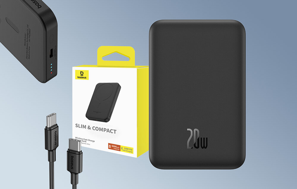Powerbank BASEUS Magnetic Mini 5000 mAh 20W