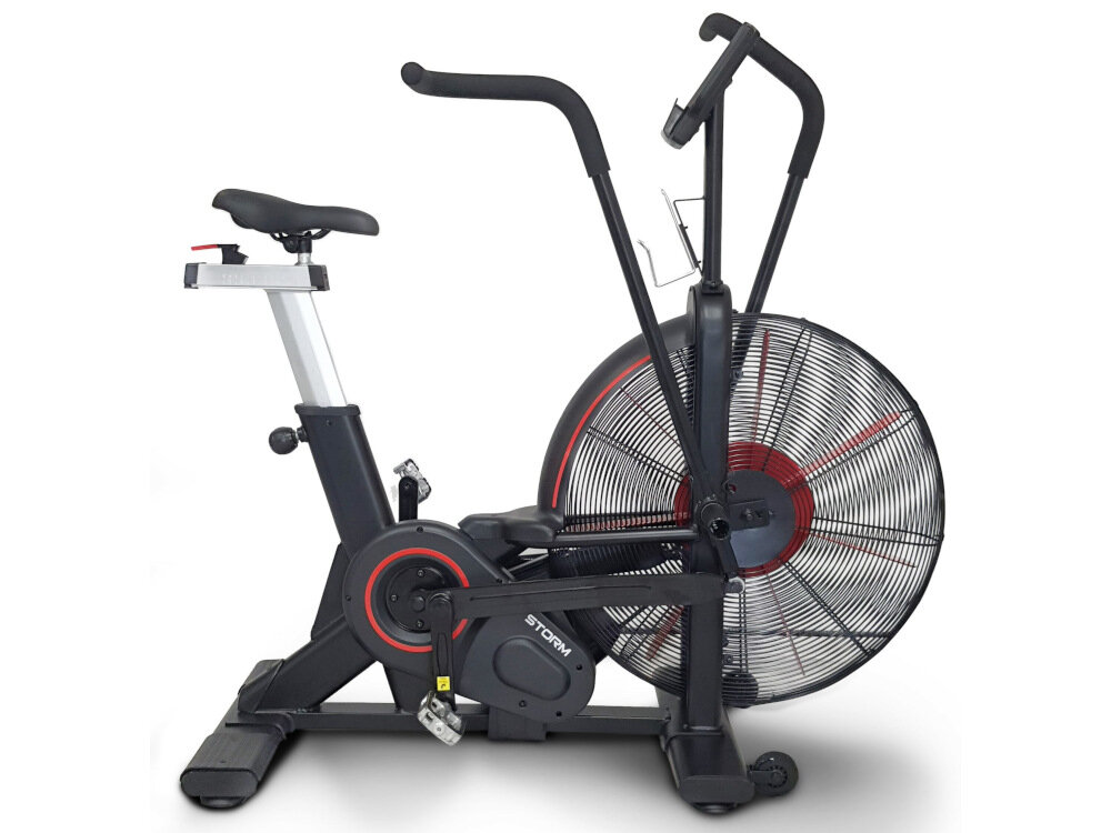 Rower powietrzny HERTZ FITNESS Storm trening konkretnych partii miesni dolnych gornych ruchome stalowe ramiona unikatowy mechanizm wysoka intensywnosc domowy trening interwalowy ogolnorozwojowy