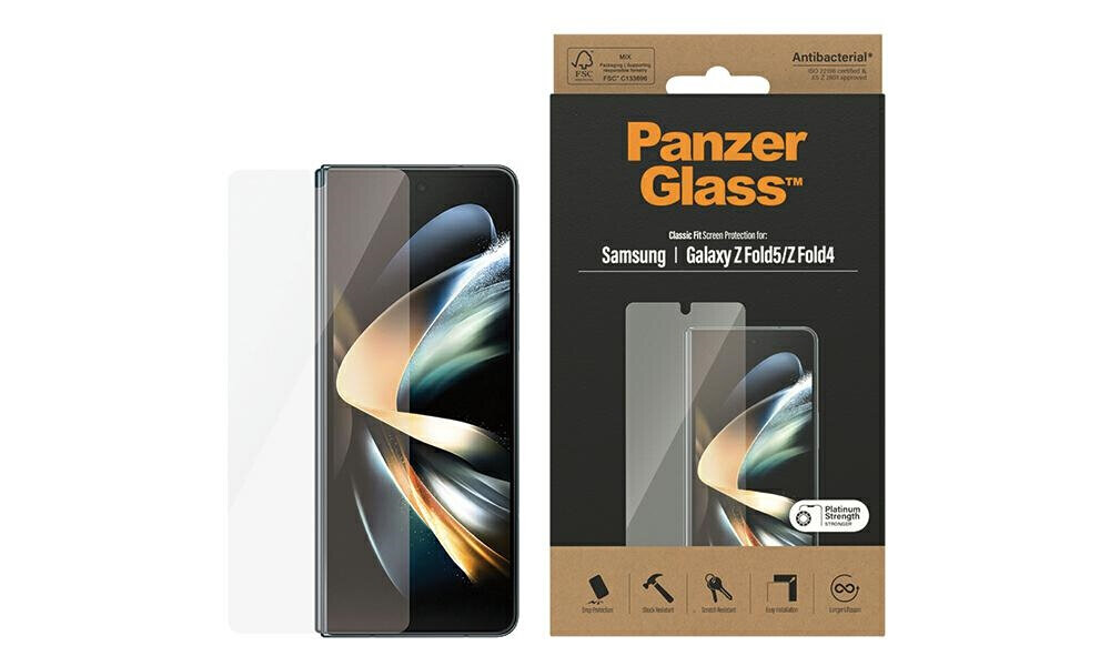 PanzerGlass Classic Fit Samsung Galaxy Z Fold5 Z Fold4 szkło hartowane odporność i ochrona