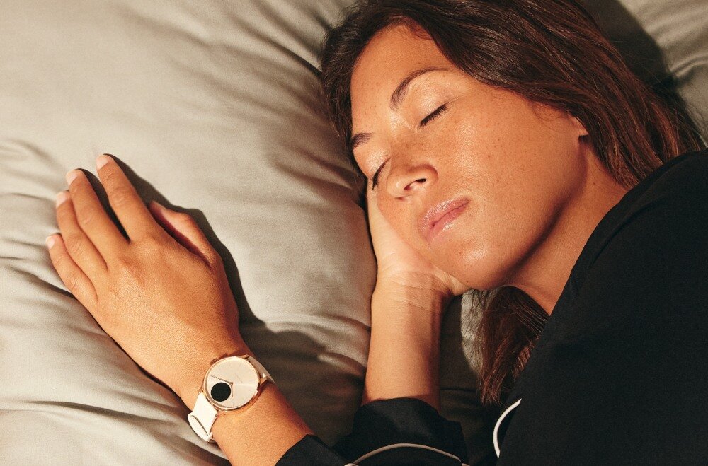 Smartwatch WITHINGS ScanWatch Light zdrowy sen 