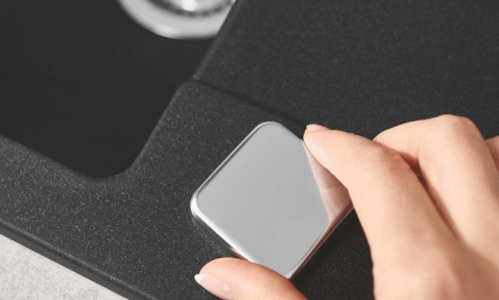 GROHE K700 31651AP0 korek odpływ opróżnianie zlew zmywanie naczynia automatyczny zestaw pokrętło komora szybko czysto