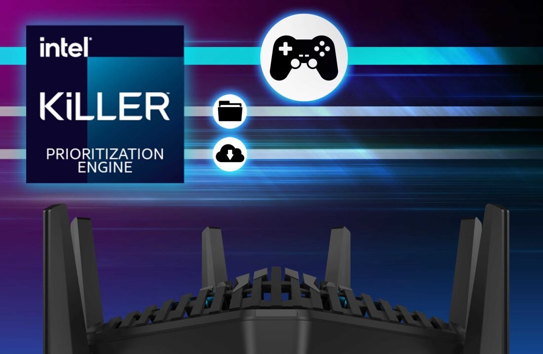 Router ACER Predator Connect W6 - Sieć hybrydowa