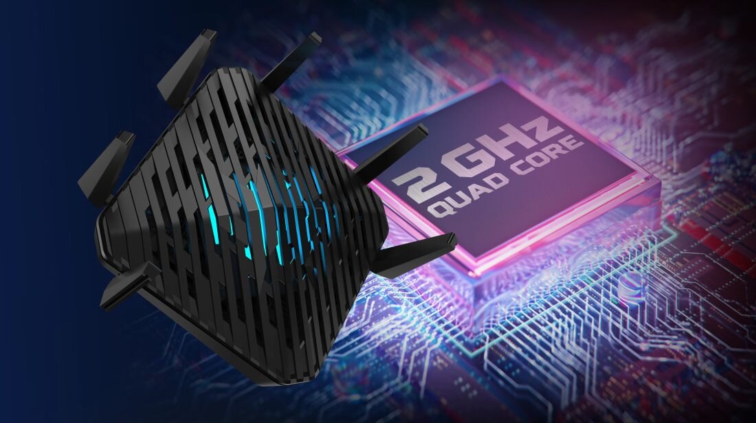 Router ACER Predator Connect W6 - RAM DDR4